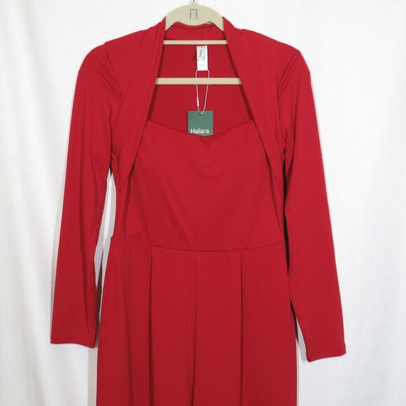 Elegant Red Jumpsuit - Picture 7 of 11